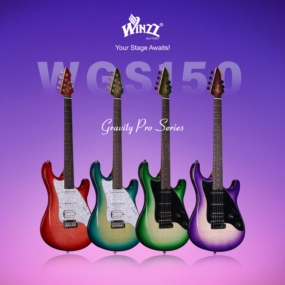 ギター A3 Groovim Winzz Guitars Unveils the WGS150 Gravity PRO Electric Guitar