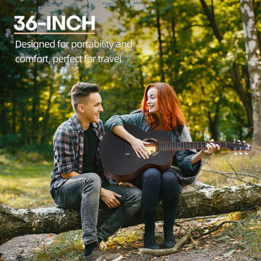 Durable Carbon Fiber Top – Black carbon fiber top ensures stable performance and modern style; mahogany laminated back & sides provide warm, balanced tone.