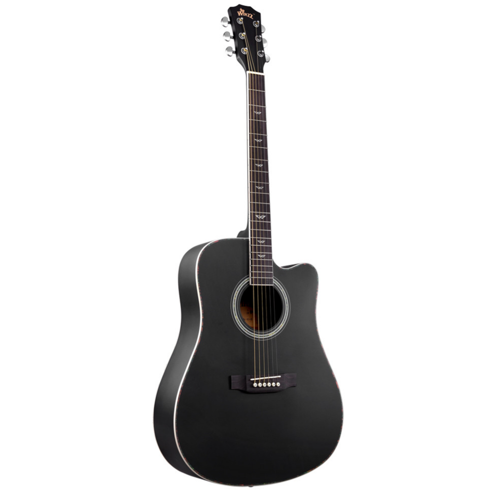 WINZZ AF168C Spruce Cutaway Acoustic Guitar for Adult Beginners