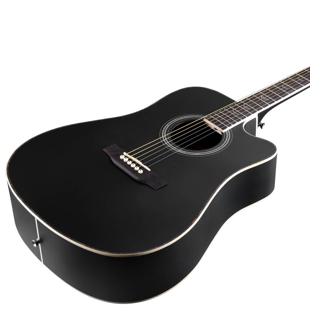 WINZZ AF168C Spruce Cutaway Acoustic Guitar for Adult Beginners