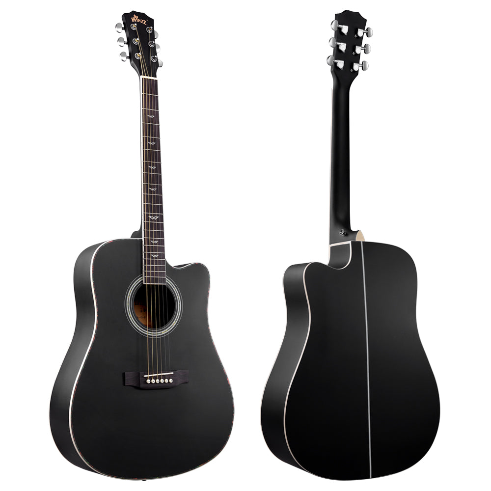 WINZZ AF168C Spruce Cutaway Acoustic Guitar for Adult Beginners