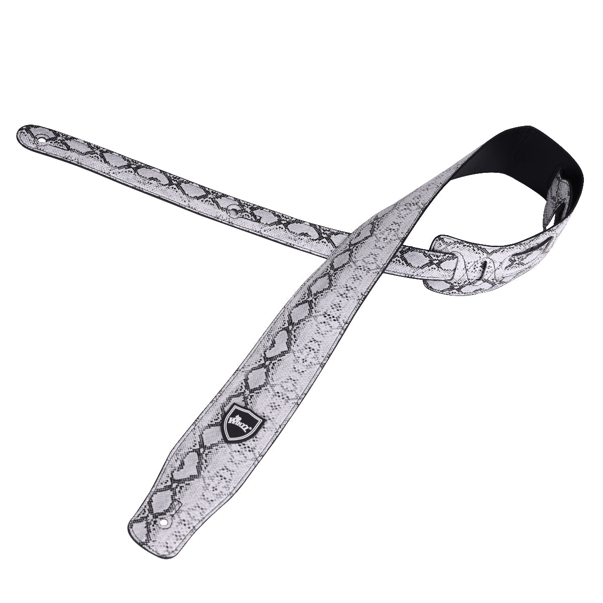 WINZZ Adjustable Leather Guitar/Bass Strap – Stylish & Universal Fit