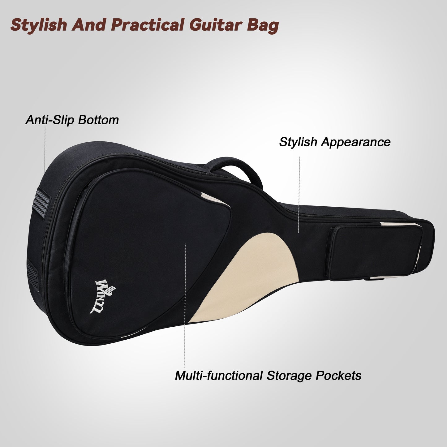 WINZZ 41-inch Stylish And Practical Guitar Bag