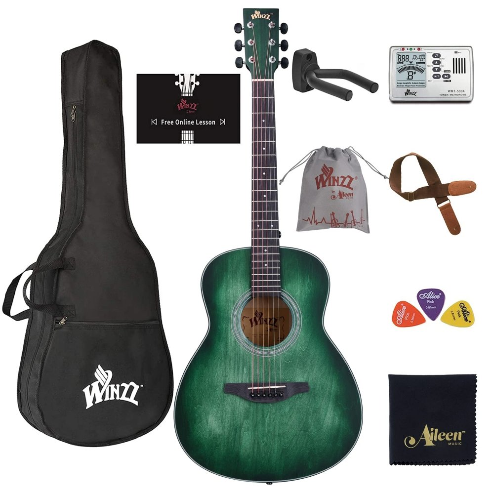 WINZZ AF-H00L 36-Inch Beginner Acoustic Guitar - winzzguitars