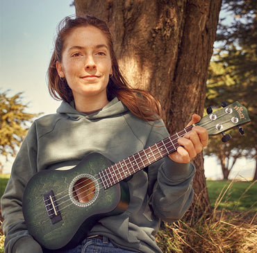 WINZZ HAND RUBBED Series-AU-H01A Vintage Hawaiian Beginner Ukulele - winzzguitars