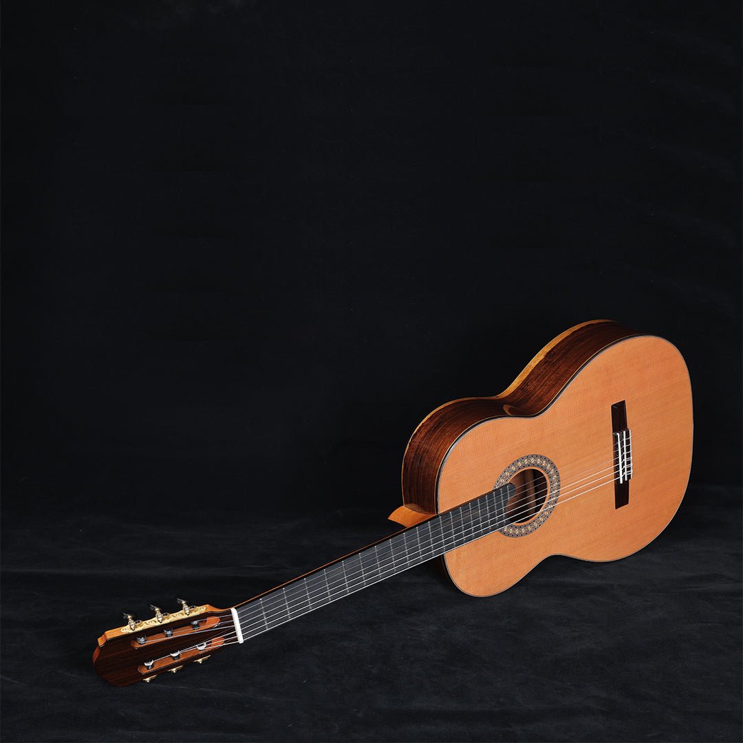 WINZZ&YuLong Guo co-branded 39 inch Solid Cedar Classical Guitar - winzzguitars