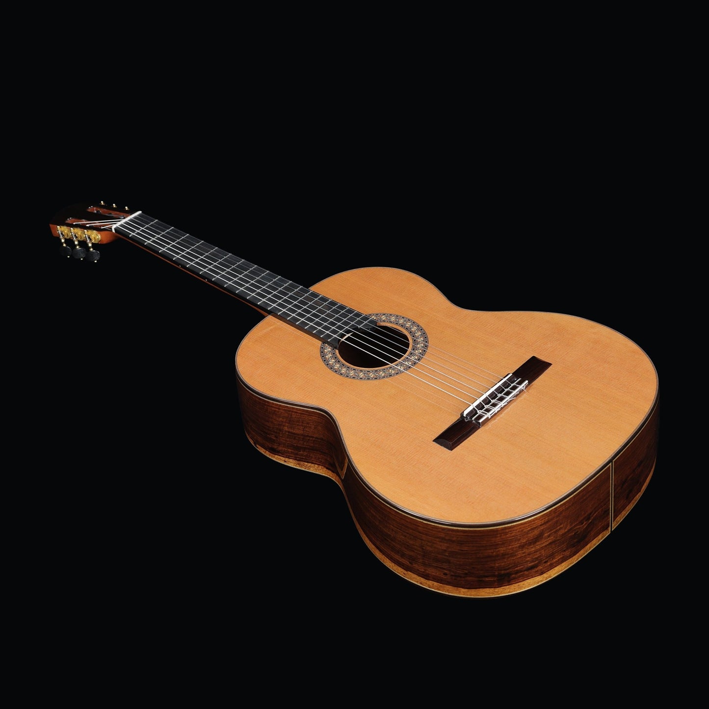 WINZZ&YuLong Guo co-branded 39 inch Solid Cedar Classical Guitar - winzzguitars
