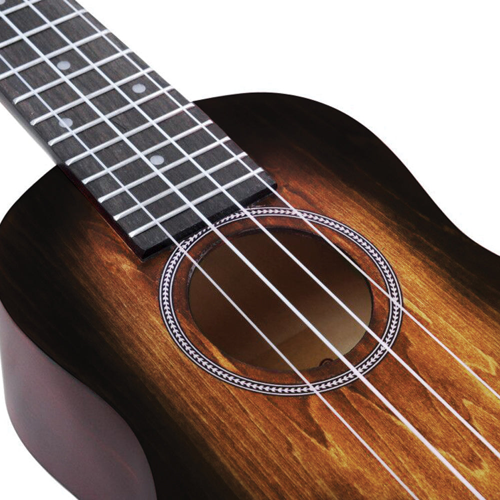 Ukelele hawaiano vintage para principiantes WINZZ HAND RUBBED Series-AU-H01A 
