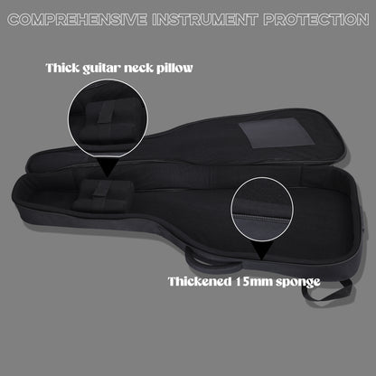 WINZZ 41 Inch 15MMThick Acoustic Guitar Bag