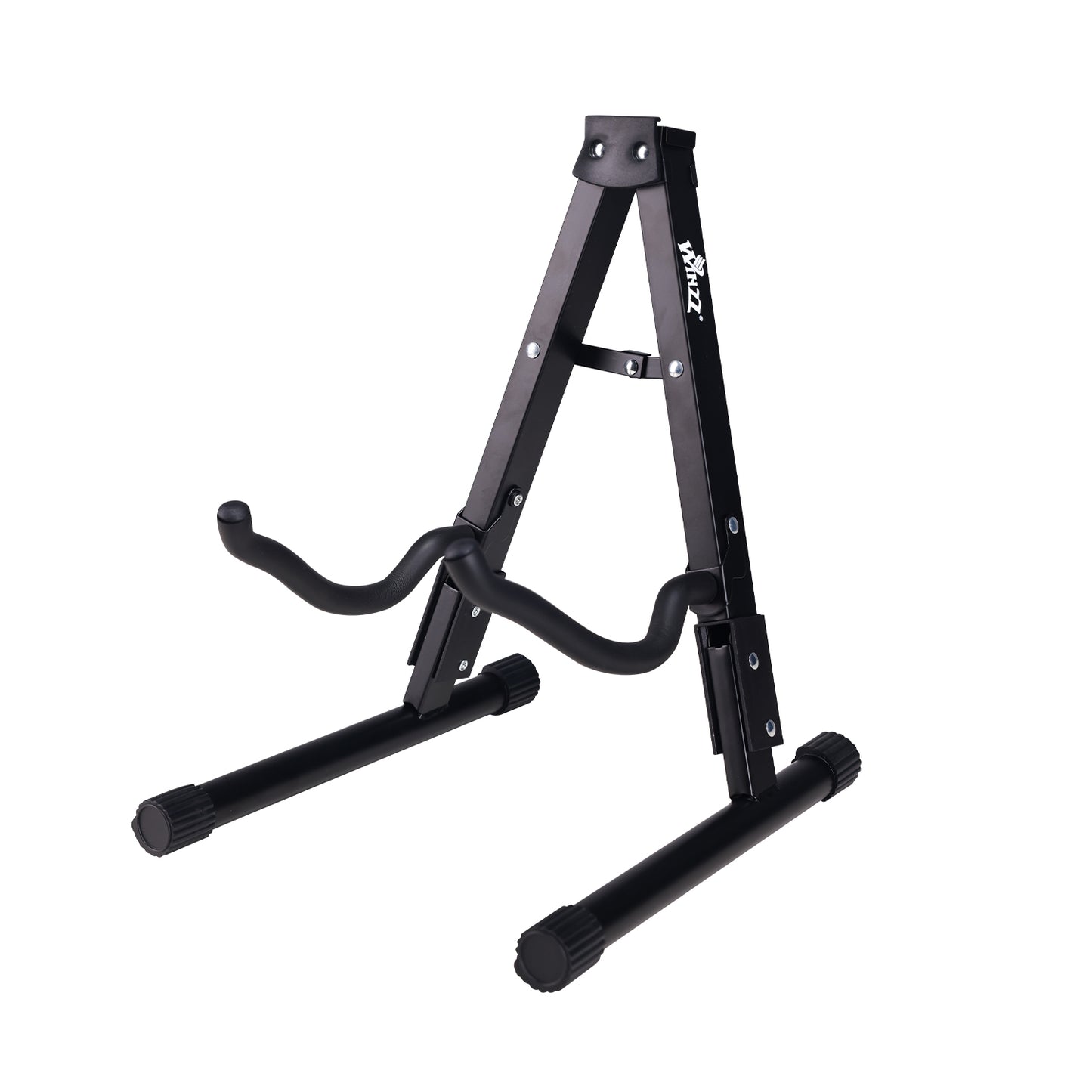 WINZZ Foldable Guitar Stand, Portable A-Frame Guitar Holder for Acoustic, Electric & Bass Guitars