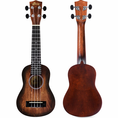Ukelele hawaiano vintage para principiantes WINZZ HAND RUBBED Series-AU-H01A 