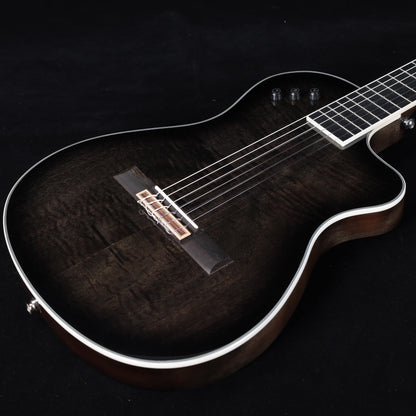 WINZZ WCG170CE 39-Inch Thin Body Classical-Electric Guitar - Nylon Strings, Built-in Preamp, Wide fingerboard,Perfect for Stage and Practice