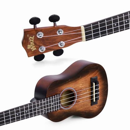 Ukelele hawaiano vintage para principiantes WINZZ HAND RUBBED Series-AU-H01A 