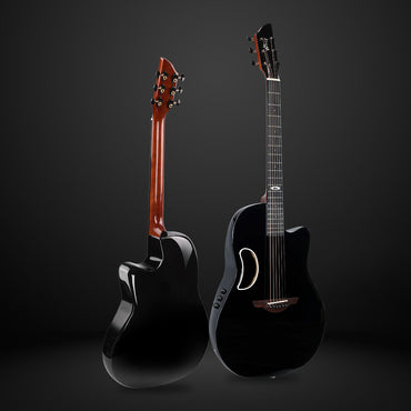 WINZZ AFO300CE Solid Spruce Top With Carbon Fiber Back Electro-Acoustic Guitar