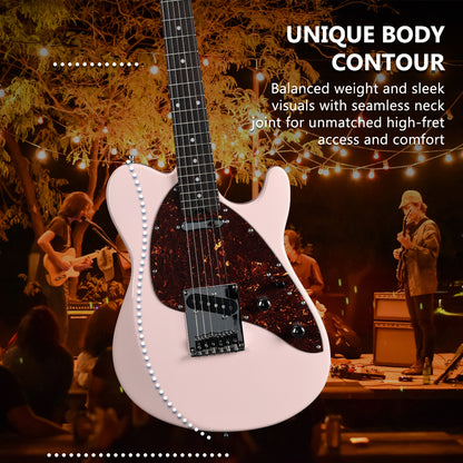 WINZZ WGT100 Solid Alder Body electric guitar With Roasted Maple Neck