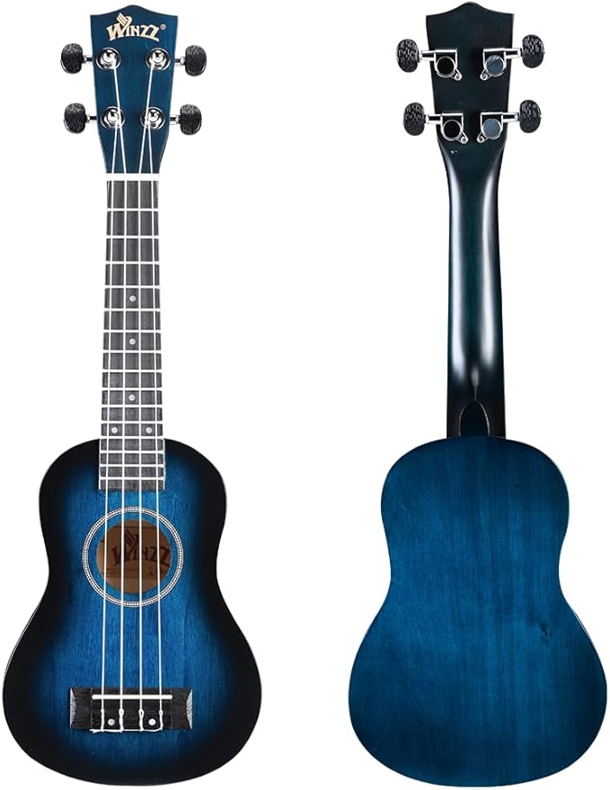 Ukelele hawaiano vintage para principiantes WINZZ HAND RUBBED Series-AU-H01A 