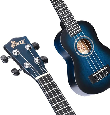 Ukelele hawaiano vintage para principiantes WINZZ HAND RUBBED Series-AU-H01A 