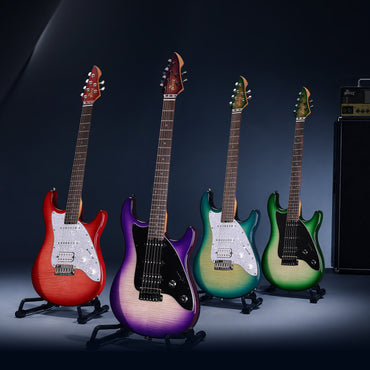 WINZZ WGS150 North American alder Body/African Okoume Body With Roasted Maple Neck Electric Guitar