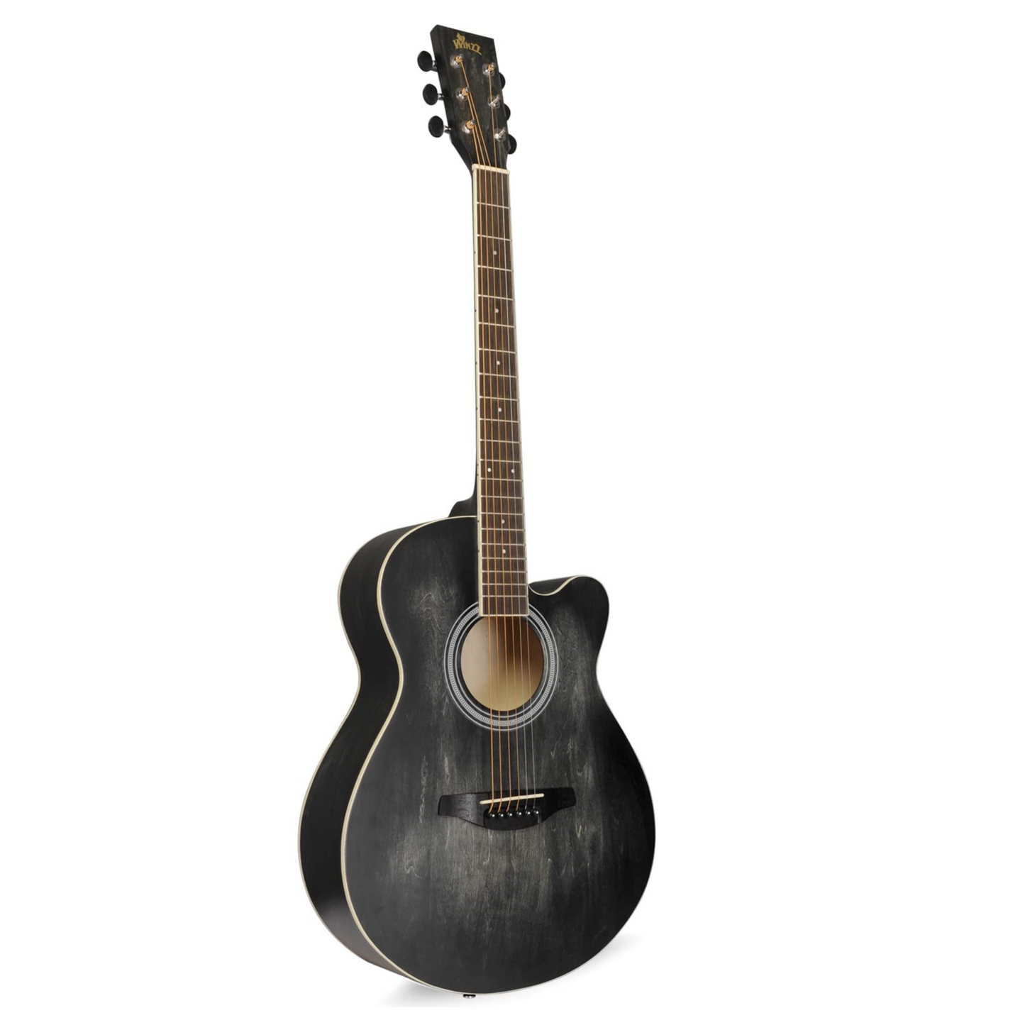 WINZZ AF-H00LC Hand-Rubbed Series  40-Inch  Cutaway Acoustic Guitar for Beginner