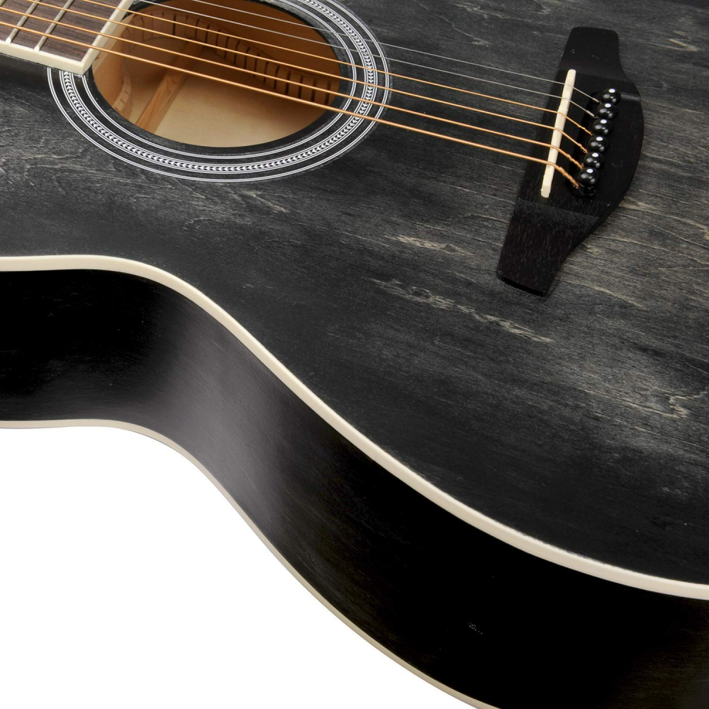 WINZZ AF-H00LC Hand-Rubbed Series  40-Inch  Cutaway Acoustic Guitar for Beginner