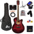 WINZZ AF-H00LC 40-Inch Beginner Cutaway Acoustic Electric Guitar