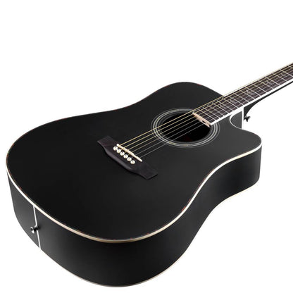 WINZZ AF168C Spruce Cutaway Acoustic Guitar for Adult Beginners