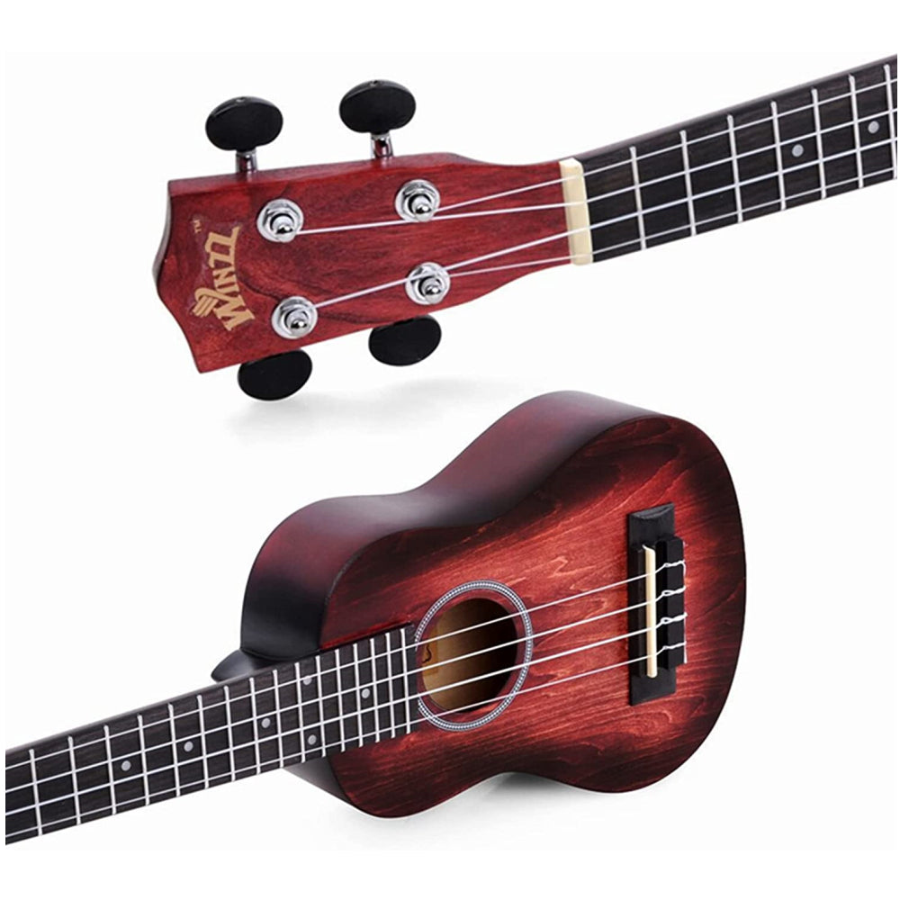 Ukelele hawaiano vintage para principiantes WINZZ HAND RUBBED Series-AU-H01A 