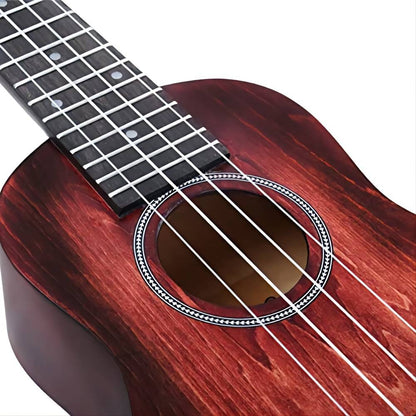 Ukelele hawaiano vintage para principiantes WINZZ HAND RUBBED Series-AU-H01A 