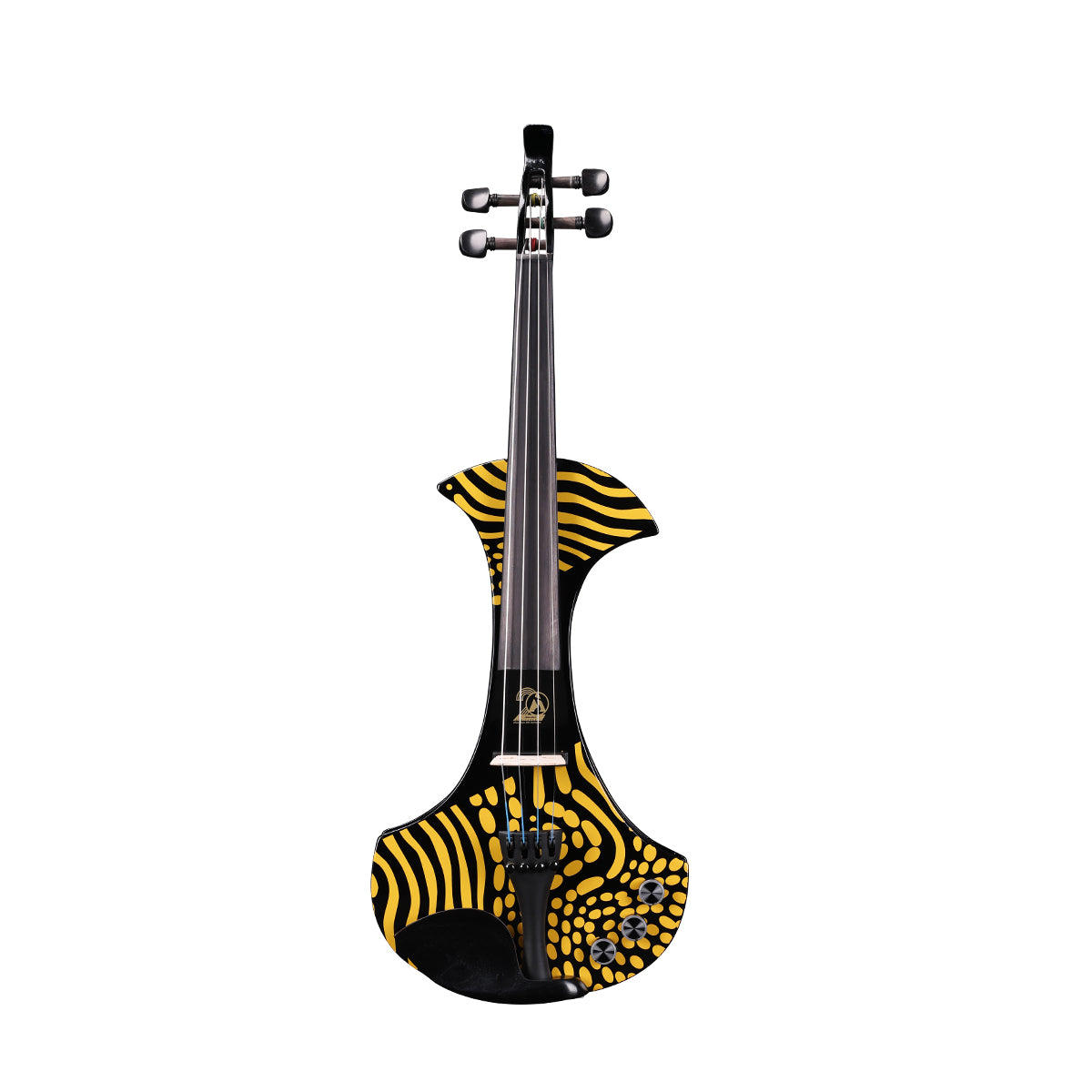 Aileen 20th Anniversary Edition AV-D501 ELECTRIC VIOLIN -4/4 Electric Violin with Carbon Fiber Top, Ebony Fingerboard, Piezo Pickup, Bluetooth & OTG Recording