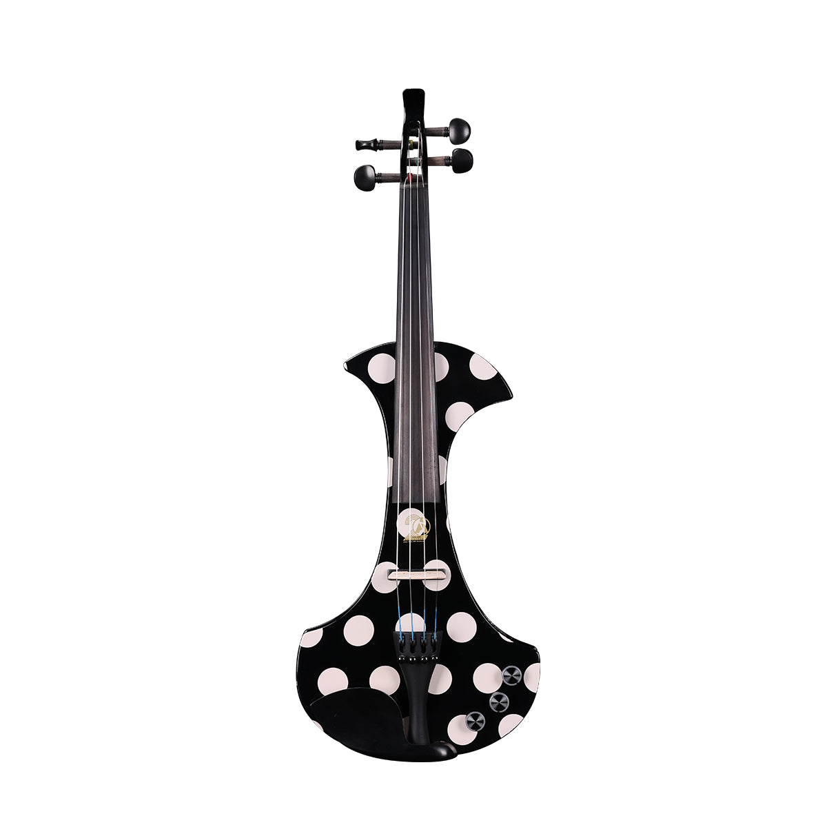 Aileen 20th Anniversary Edition AV-D501 ELECTRIC VIOLIN -4/4 Electric Violin with Carbon Fiber Top, Ebony Fingerboard, Piezo Pickup, Bluetooth & OTG Recording