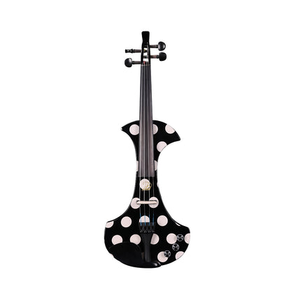 Aileen 20th Anniversary Edition AV-D501 ELECTRIC VIOLIN -4/4 Electric Violin with Carbon Fiber Top, Ebony Fingerboard, Piezo Pickup, Bluetooth & OTG Recording