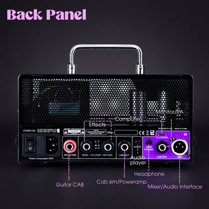 WINZZ Revival IR Series Musical Instruments Accessories TUBE IR Amplifier Head for Electric Guitar