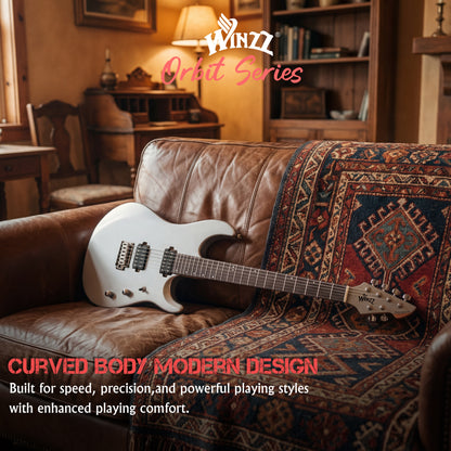 WINZZ Orbit Series WOS 100-24 Electric Guitar