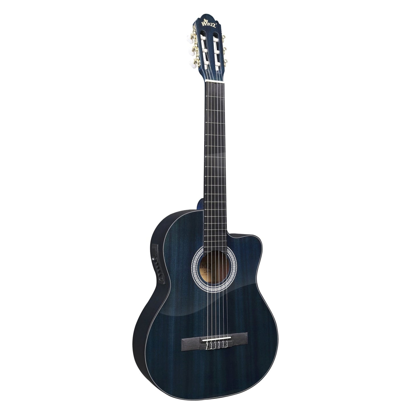 WINZZ AC309CE 39-Inch Sapele  General Grade Cutaway Electro Classical Guitar