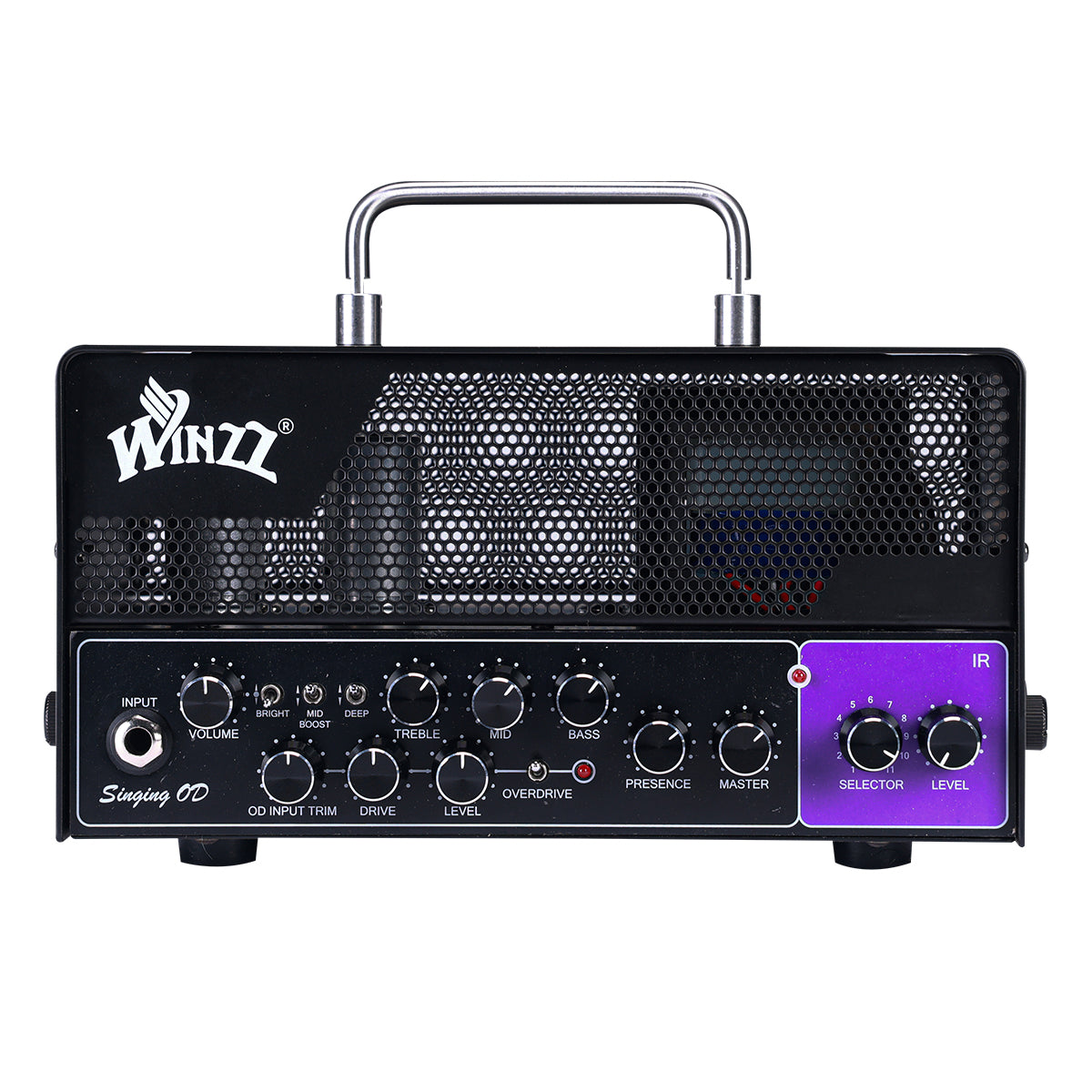 WINZZ TUBE IR Amplifier Head for Electric Guitar，Musical