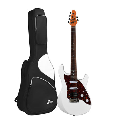 WINZZ Gravity Series-WGS100 Solid Alder Body ST electric guitar With Roasted Maple Neck, HSS Pickups, Rosewood Fingerboard, D'Addario EXL120 Strings, Mini Double Locking Tremolo