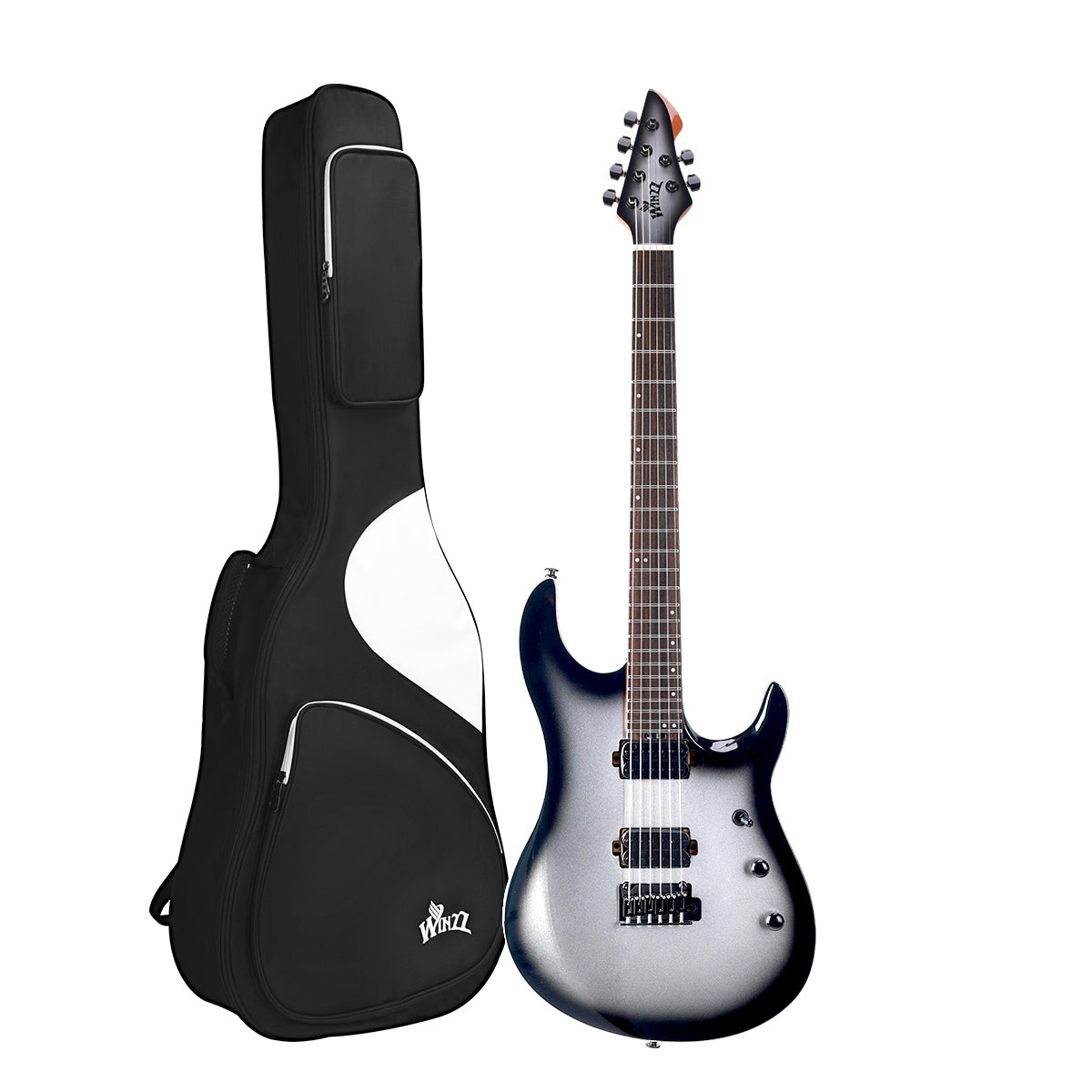 WINZZ  WOS 100-24 Electric Guitar With Roasted Maple Neck for Modern Rock & Metal Players