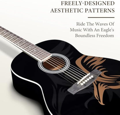WINZZ AF227A 39-Inch   Concert Pattern Design Acoustic Guitar
