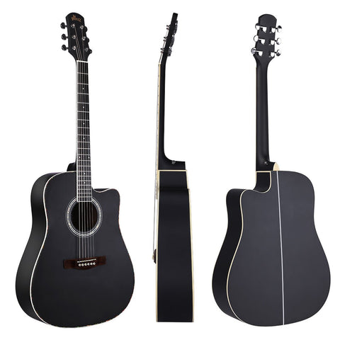 WINZZ AF168C Spruce Cutaway Acoustic Guitar for Adult Beginners - winzzguitars