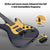 WINZZ EGS112H-BKM 39-inch ST Solid Poplar wood Electric Guitar Kit HSS Pickup，Black Matte - winzzguitars