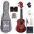 WINZZ HAND RUBBED Series-AU-H01A Vintage Hawaiian Beginner Ukulele - winzzguitars