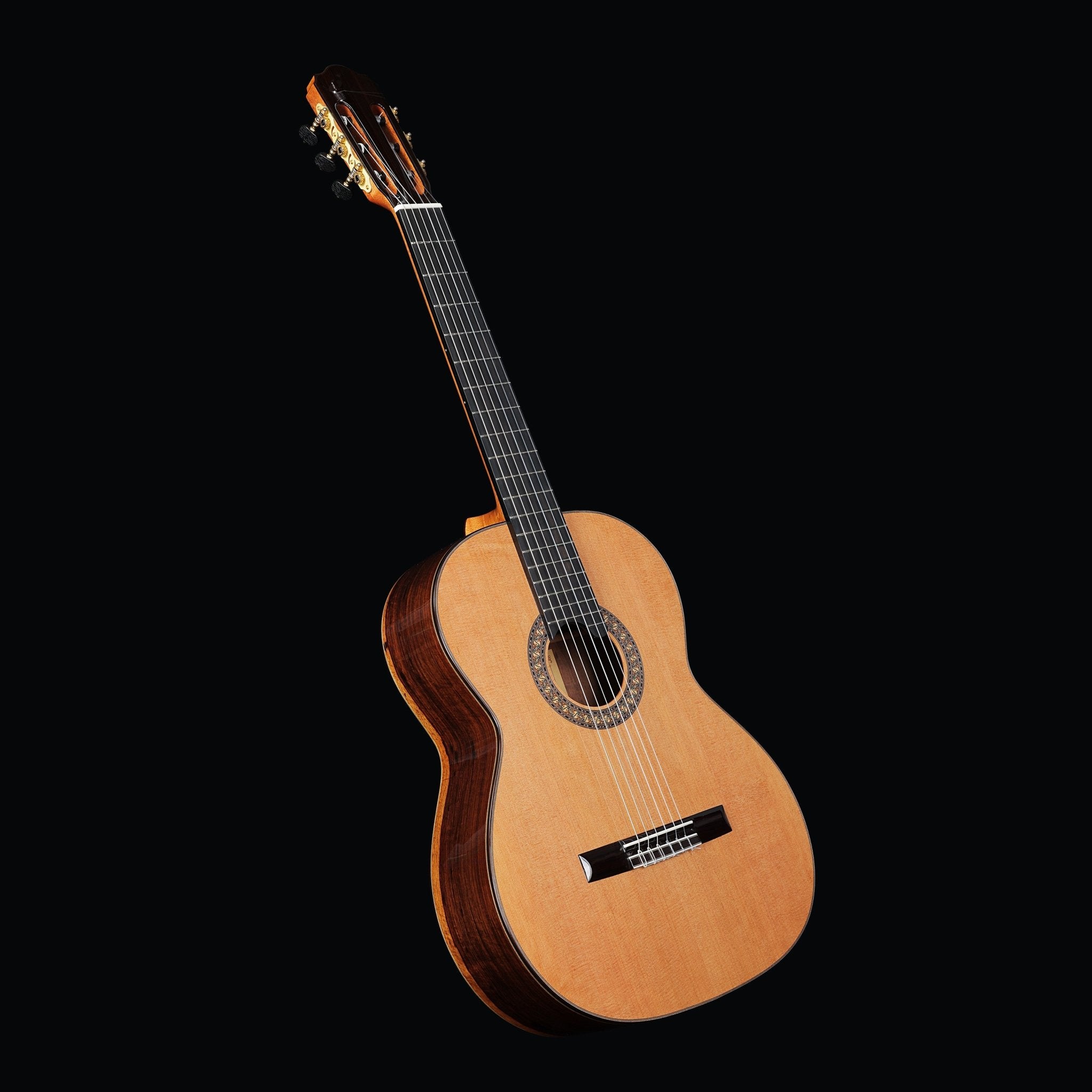 WINZZ&YuLong Guo co-branded 39 inch Solid Cedar Classical Guitar - winzzguitars